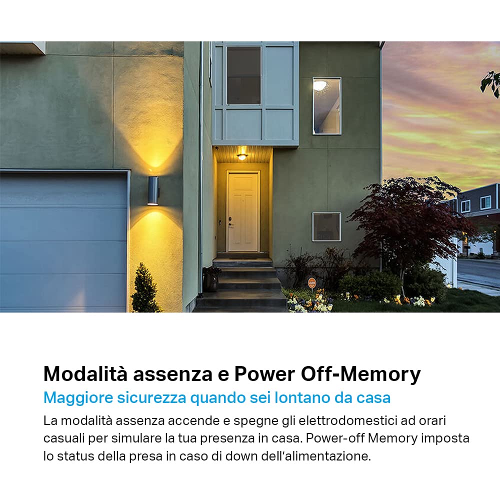 Tapo P110 presa smart WiFi 16A con monitoraggio energia 1 pz