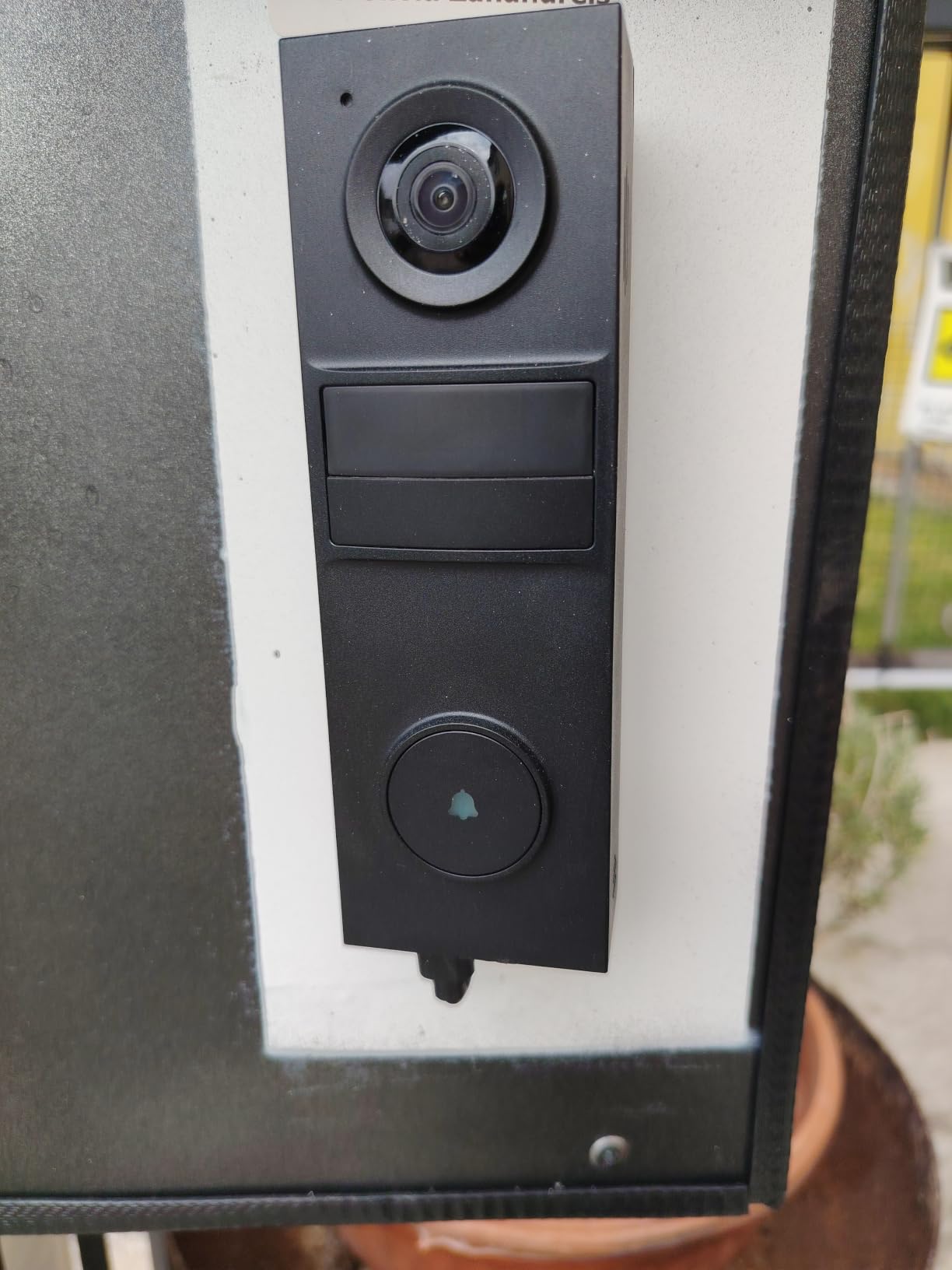 Tapo D210 videocitofono WiFi nero opaco 2K batteria