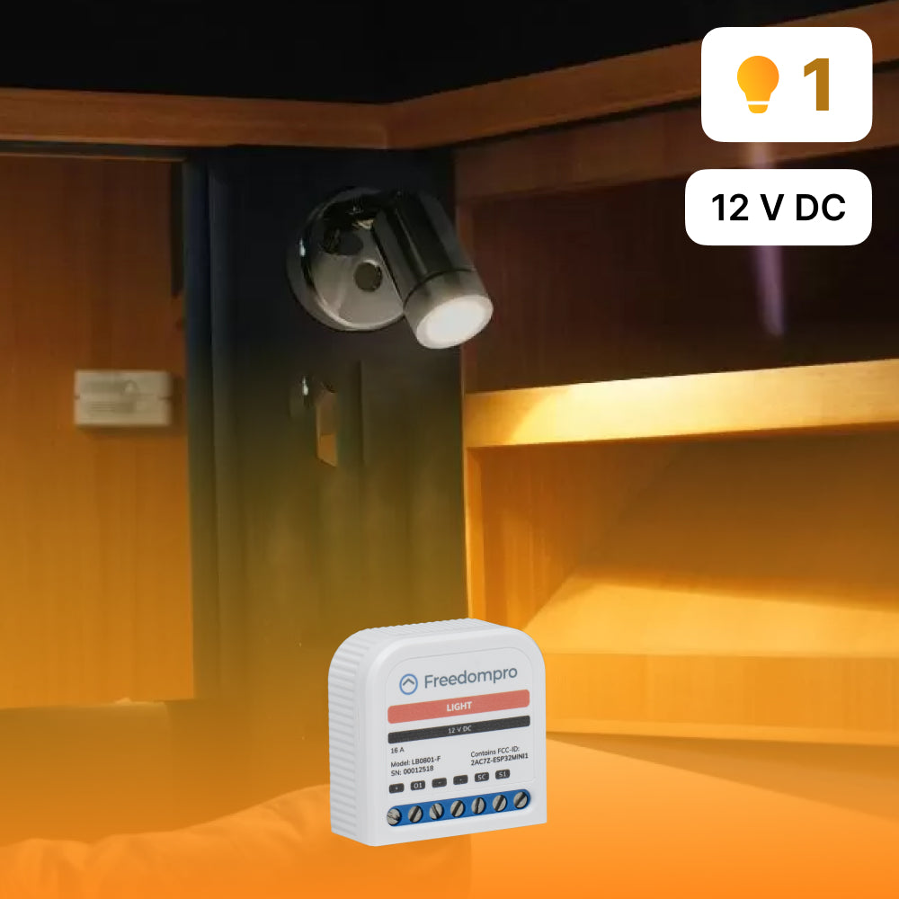 Freedompro LB0801-F modulo WiFi MINI 1 luce 12V