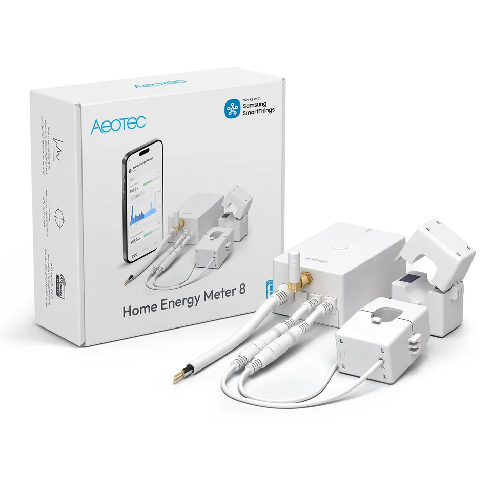 Aeotec Home Energy Meter 8 misuratore energia 200A 908MHz