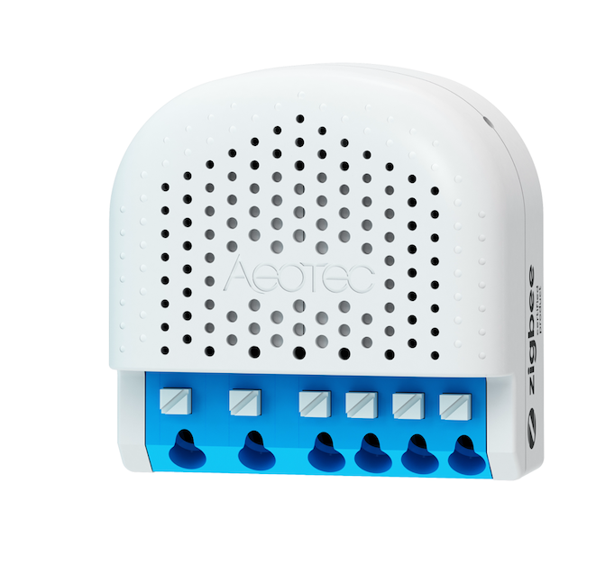 Aeotec Pico Duo Switch relè incasso Zigbee 2x8A con misura