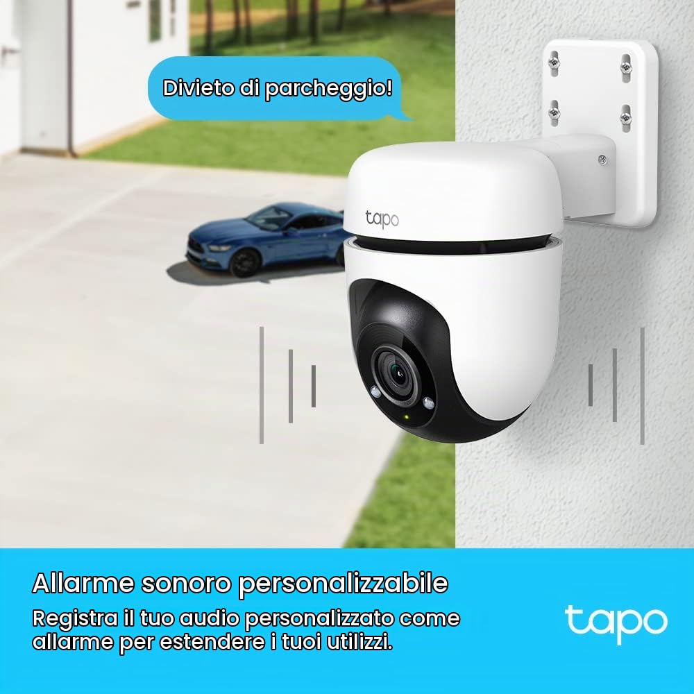 Tapo C500 Telecamera Esterno 360° 1080p Ricondizionata