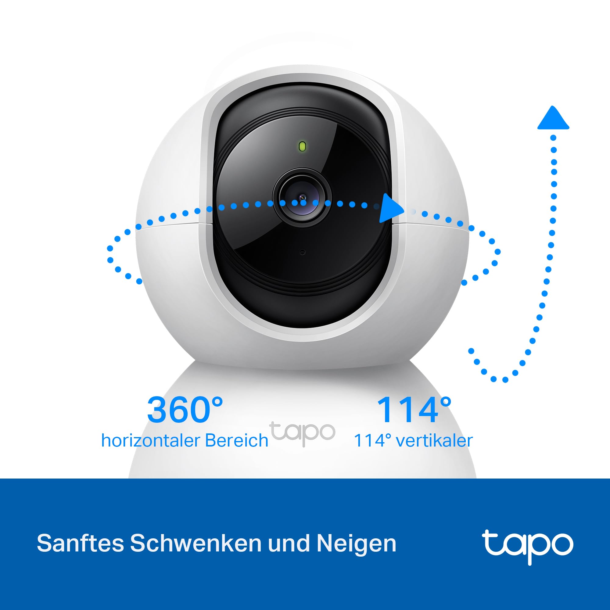 Tapo C200P2 telecamera interna doppio pack ricondizionato
