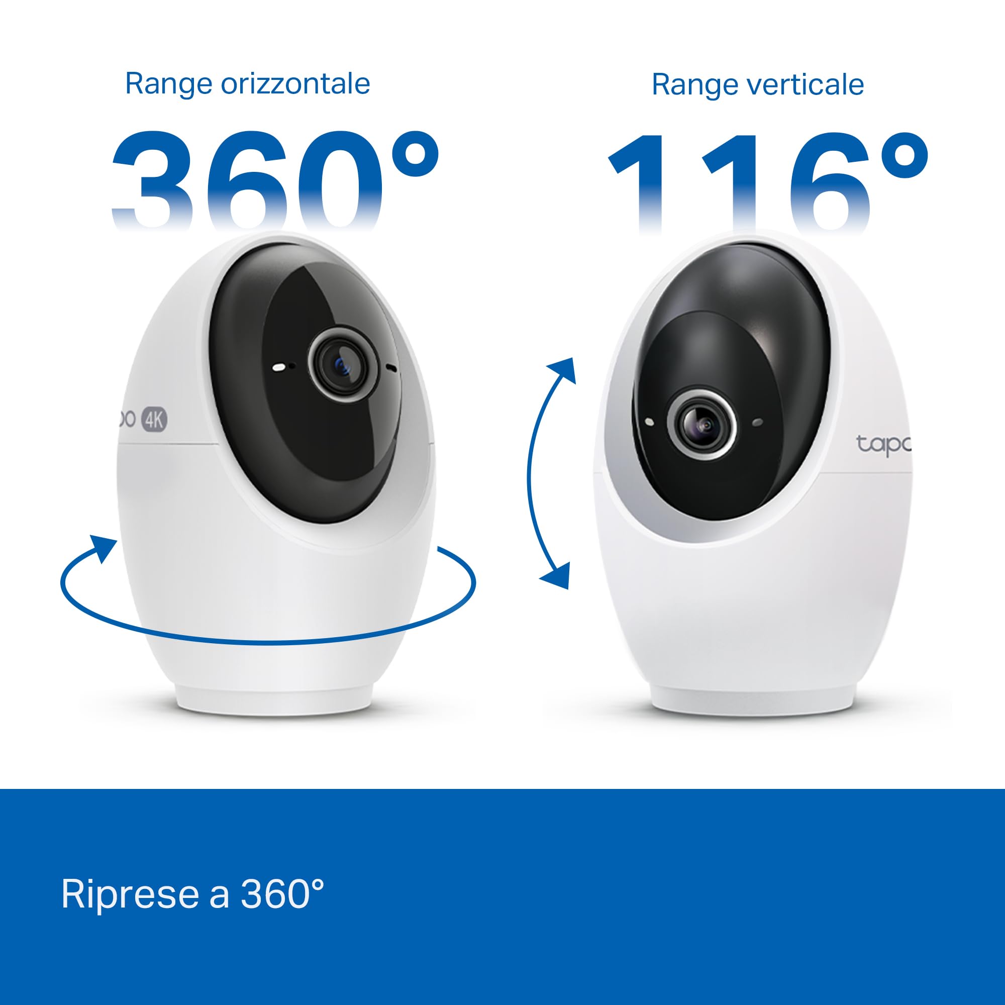 TP-Link Tapo C260 telecamera WiFi interno beige 4K