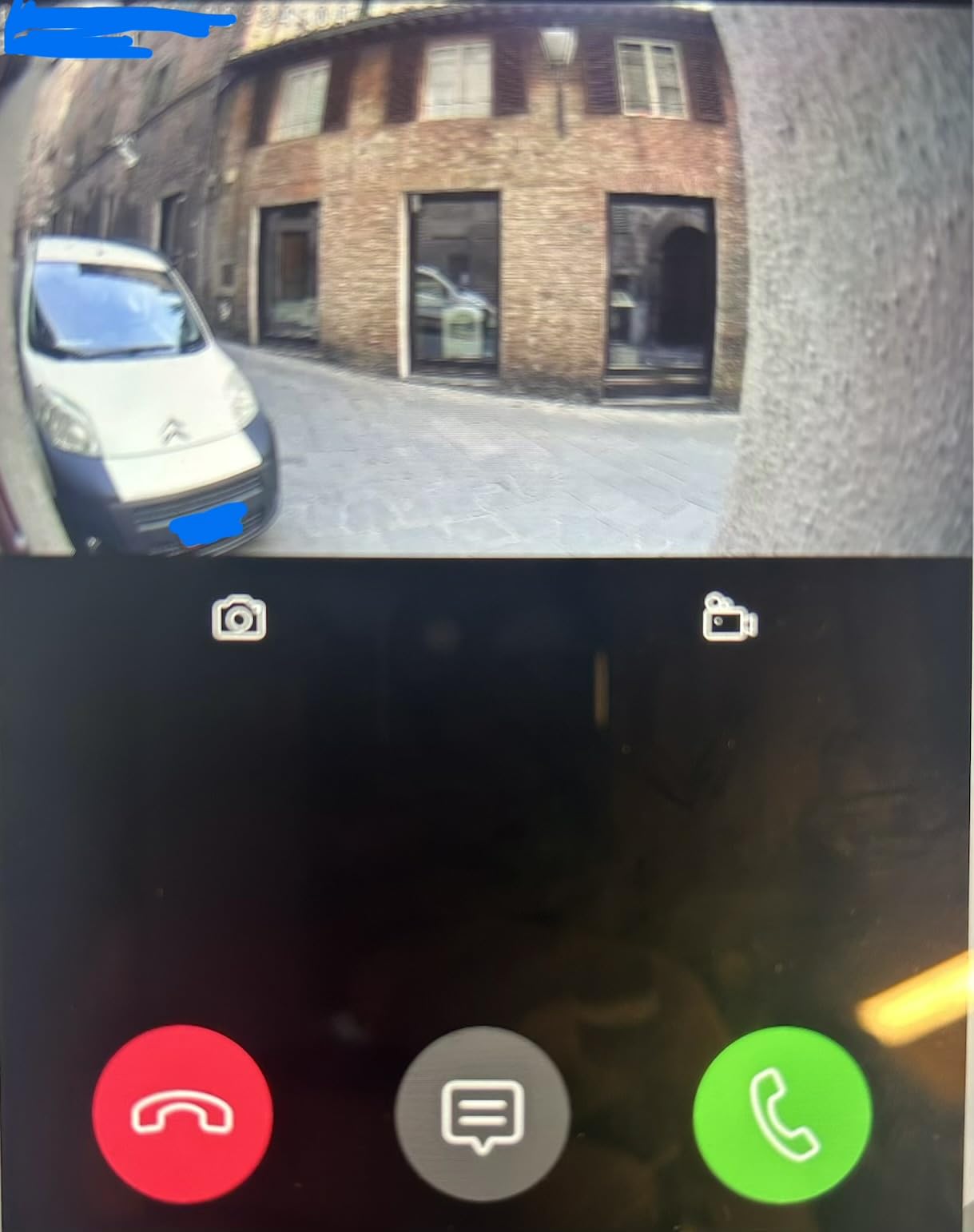 Tapo D210 videocitofono WiFi nero opaco 2K batteria