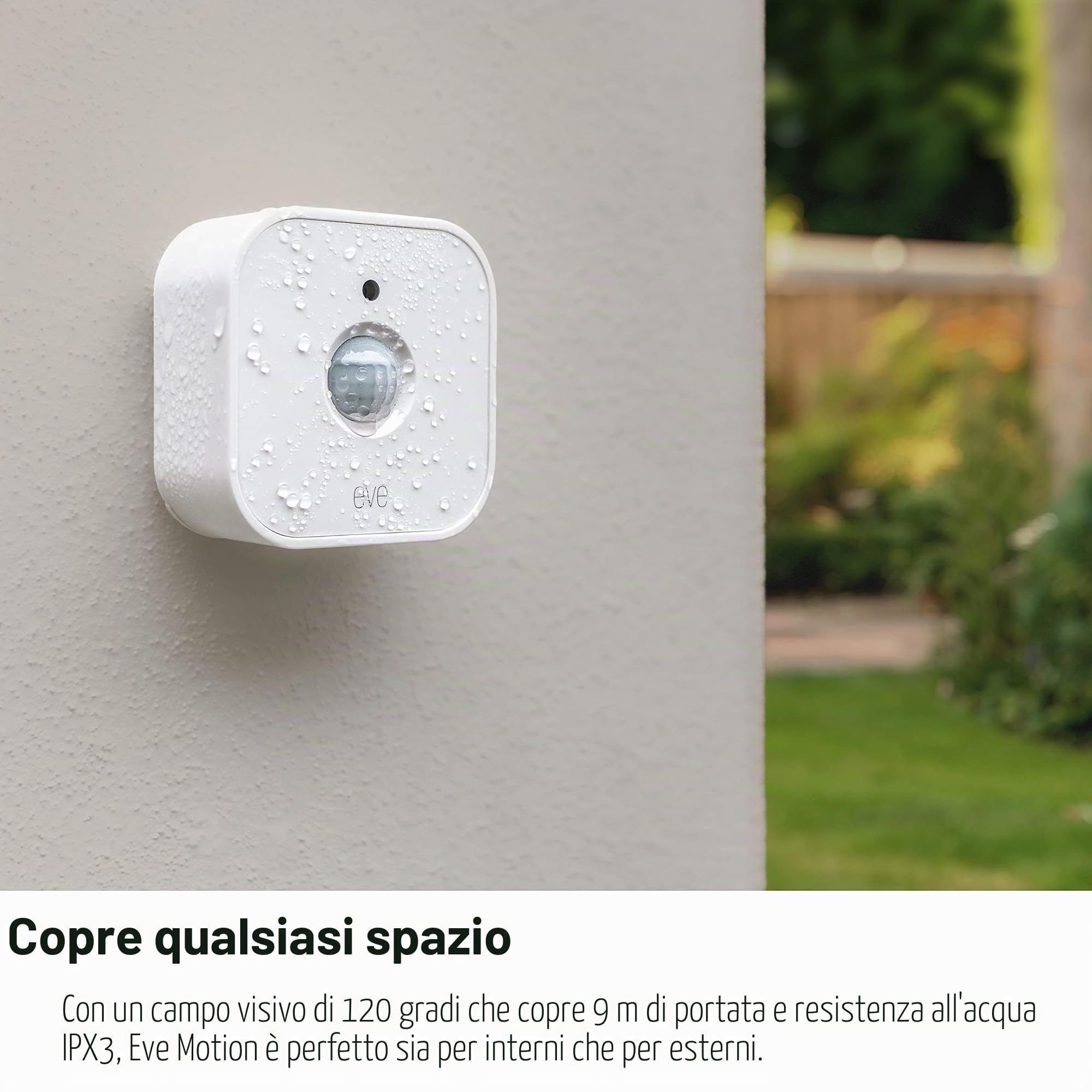 Eve Motion sensore movimento luce Matter pack 3pz IPX3