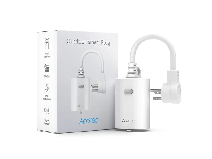 Aeotec ZWA042-A presa intelligente da esterno IP65