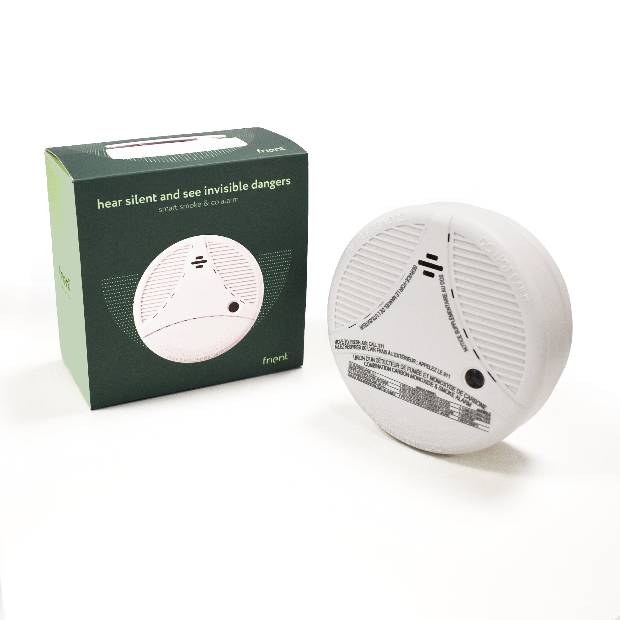 frient Intelligent Smoke Alarm rilevatore fumo Zigbee con sirena