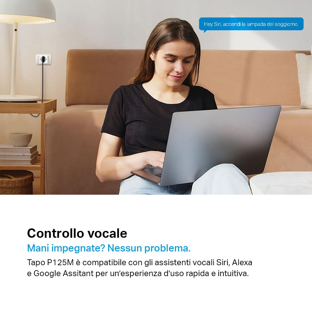 Tapo P125M presa smart monitoraggio consumi Matter