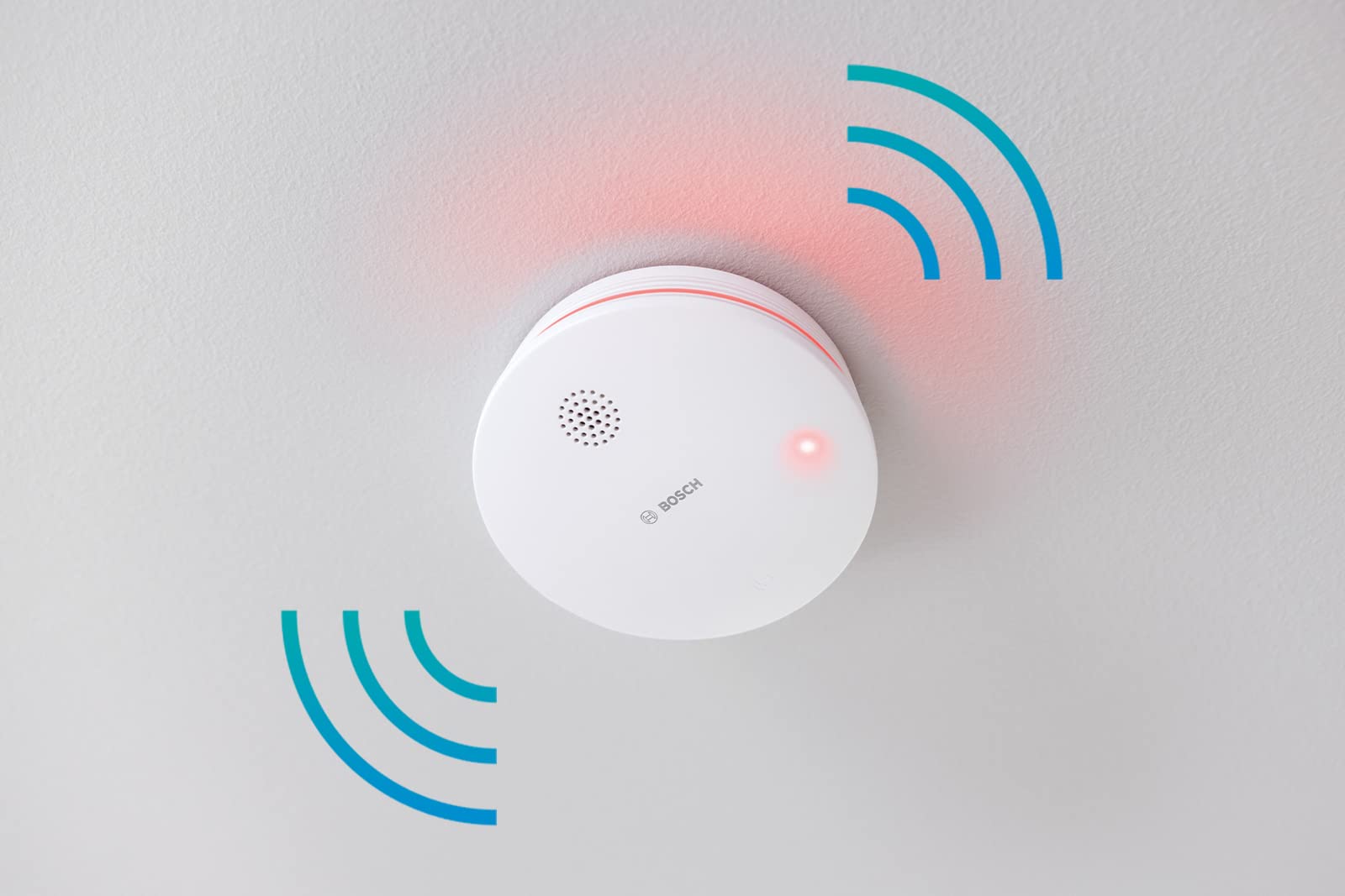 Bosch Smart Home Rilevatore Fumo II Set 3 Pezzi