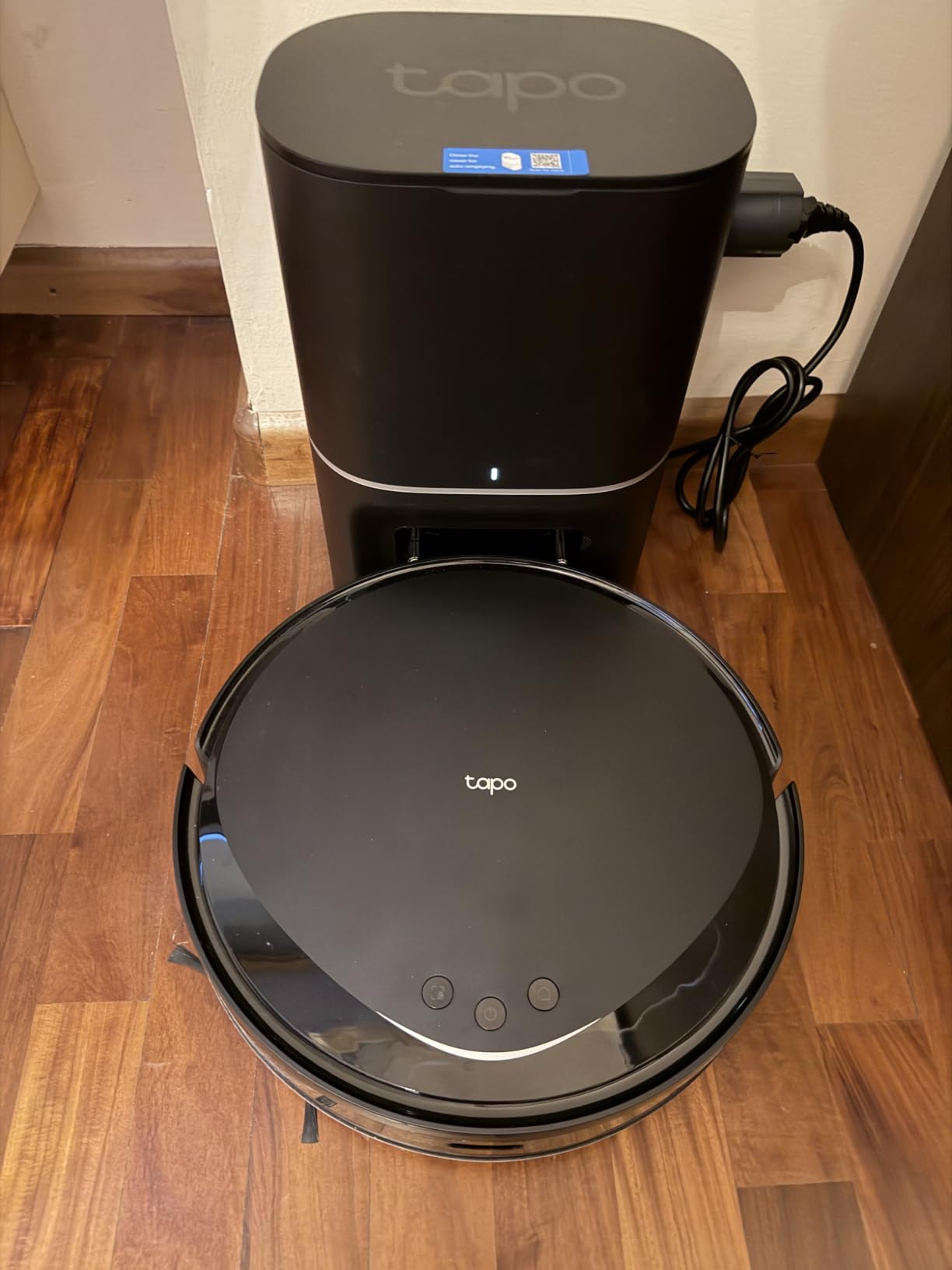 Tapo RV20 Max Plus robot aspirapolvere nero opaco LiDAR