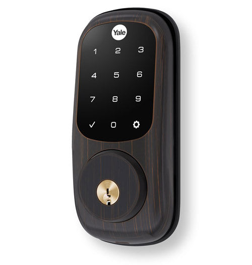 Yale YRD226ZW20BP serratura intelligente touchscreen bronzo