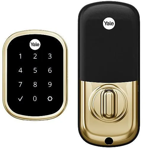 Yale ProSL YRD156-ZW2-P05 serratura smart ottone lucido