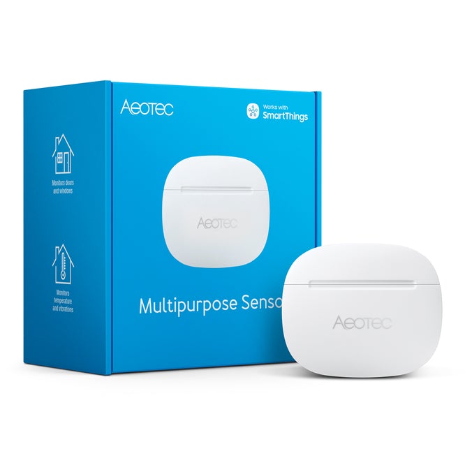 Aeotec Multipurpose sensore porta finestra Zigbee 4 in 1