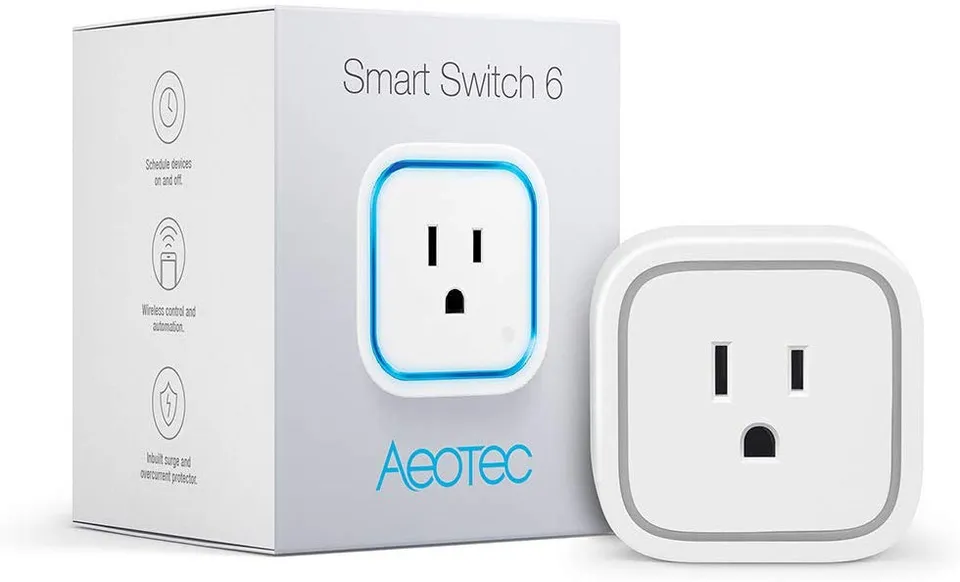Aeotec Smart Switch 6 ZW110 presa intelligente 15A misura consumi