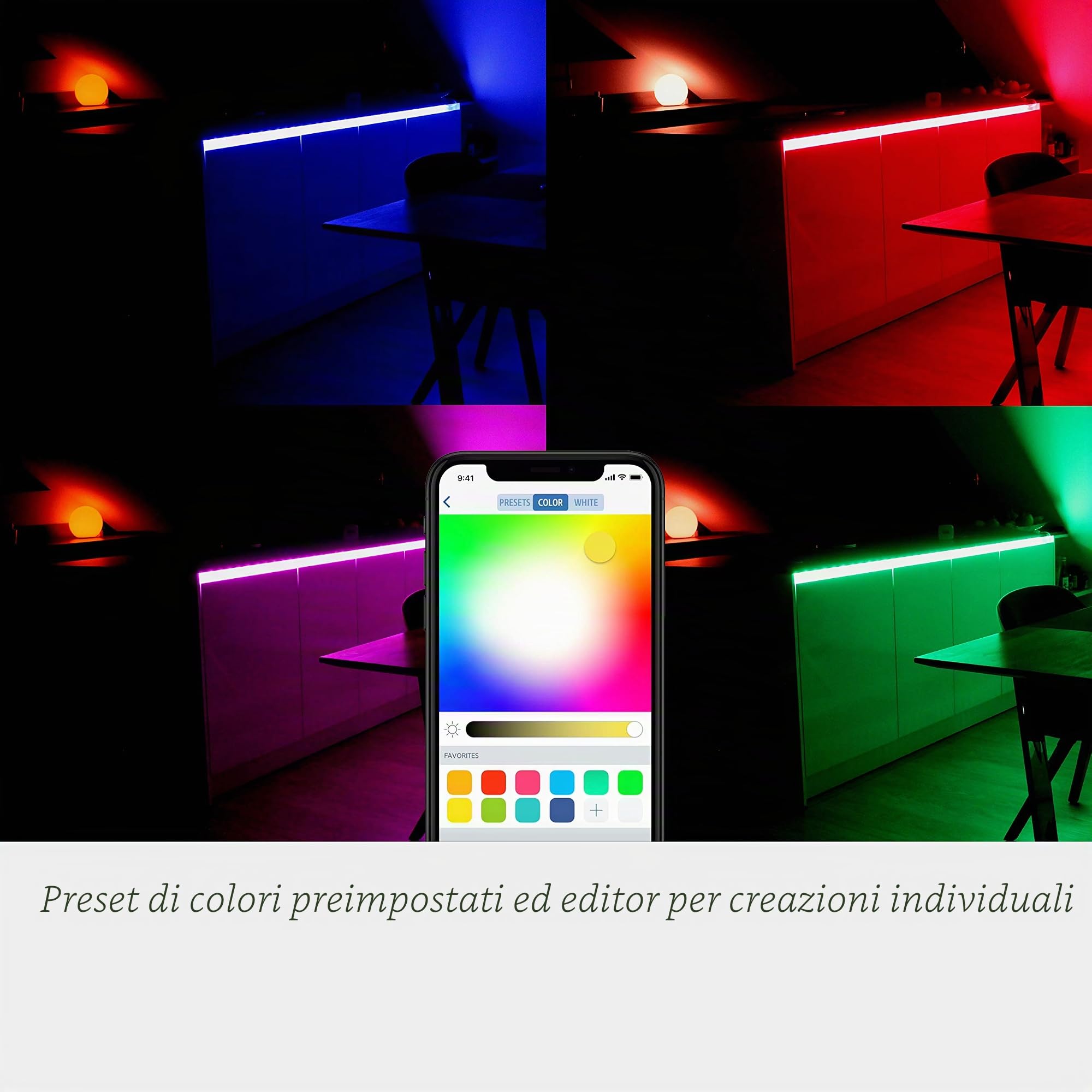 Eve Light Strip Striscia LED 2m RGB 1800lm