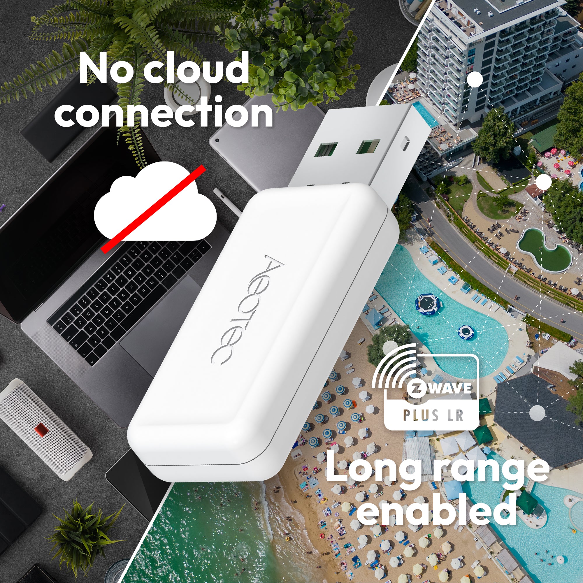 Aeotec Z-Stick 10 Pro adattatore USB Z-Wave Zigbee