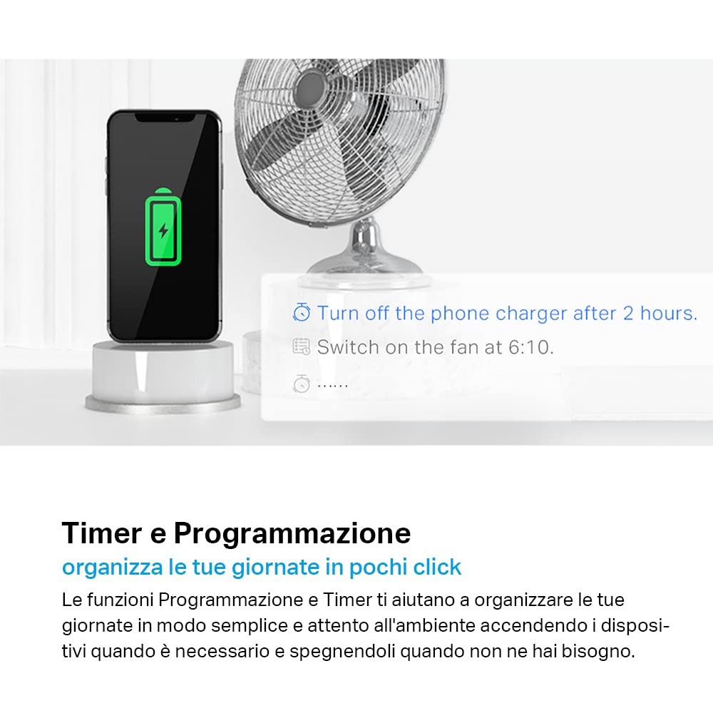 Tapo P110 presa smart WiFi 16A con monitoraggio energia 1 pz