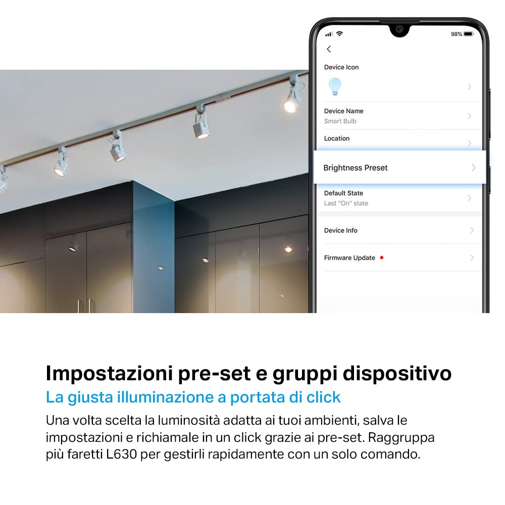 Tapo L630 Lampadina Smart GU10 2pz RGB 350lm