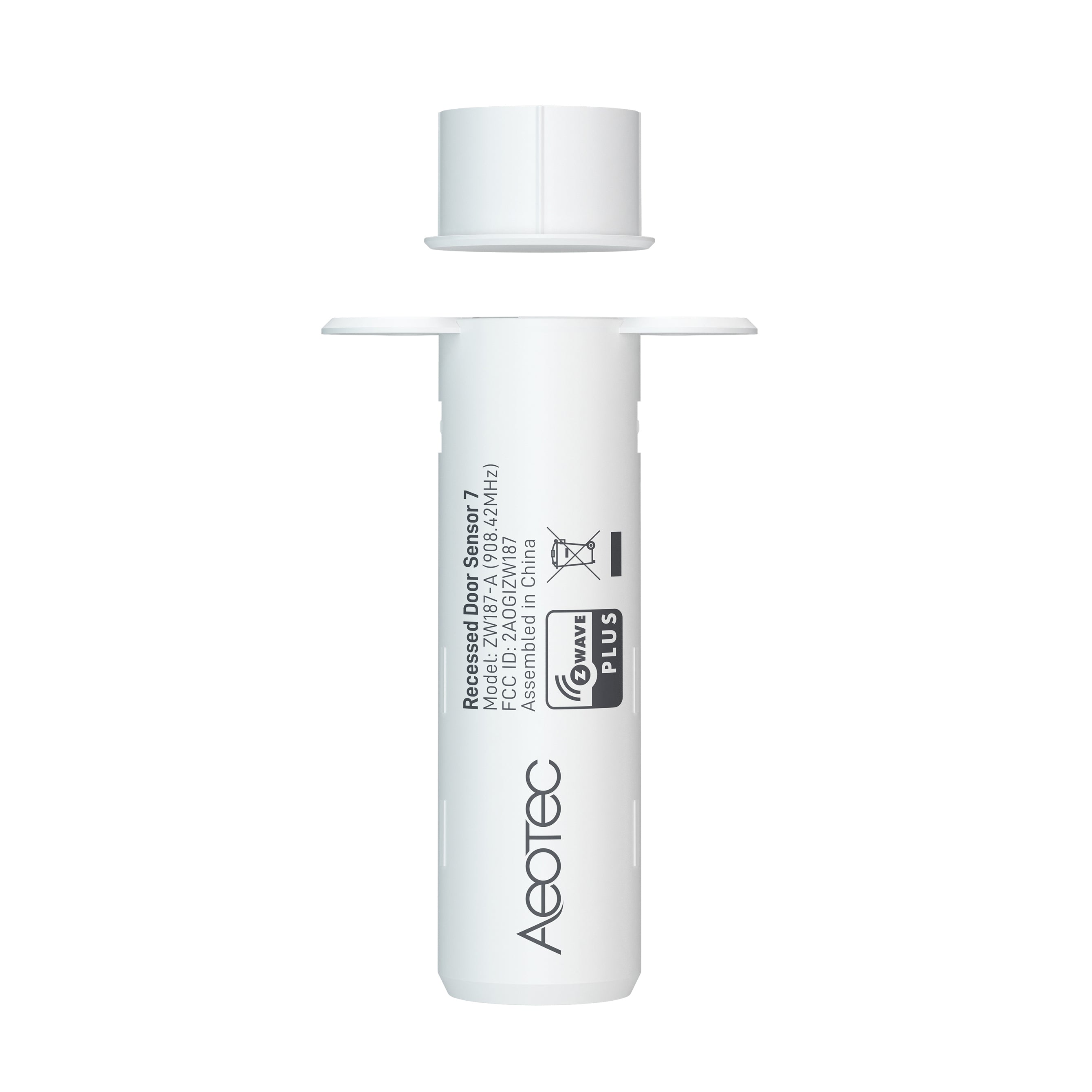Aeotec Recessed Door Sensor 7 sensore porta a incasso