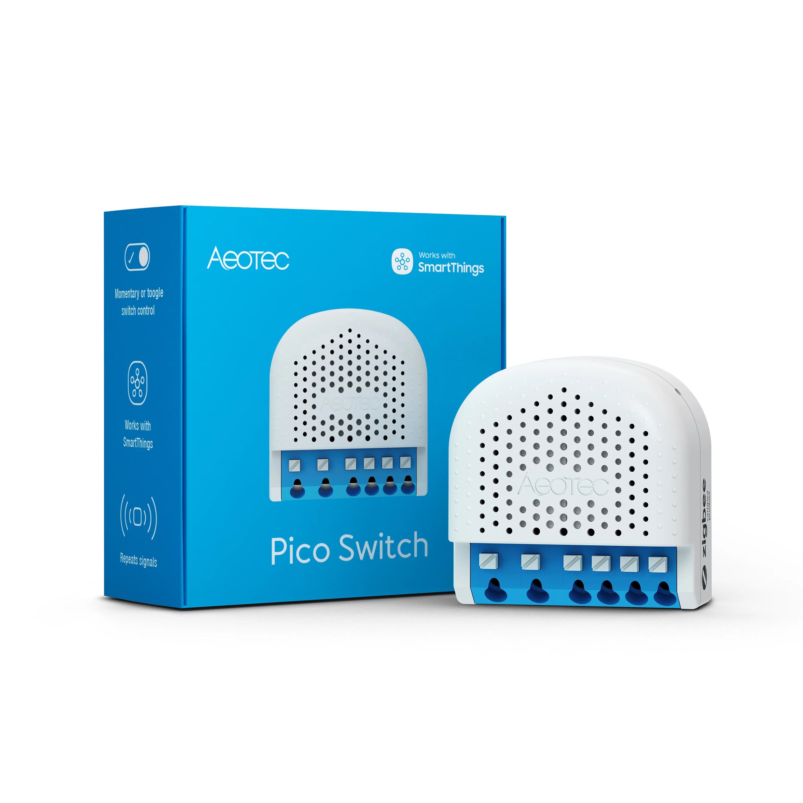 Aeotec Pico Switch Interruttore Zigbee da Incasso