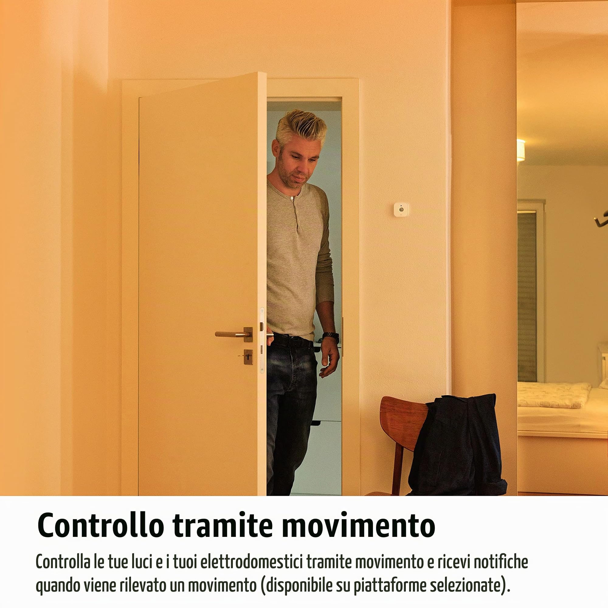 Eve Motion sensore movimento luce Matter pack 3pz IPX3