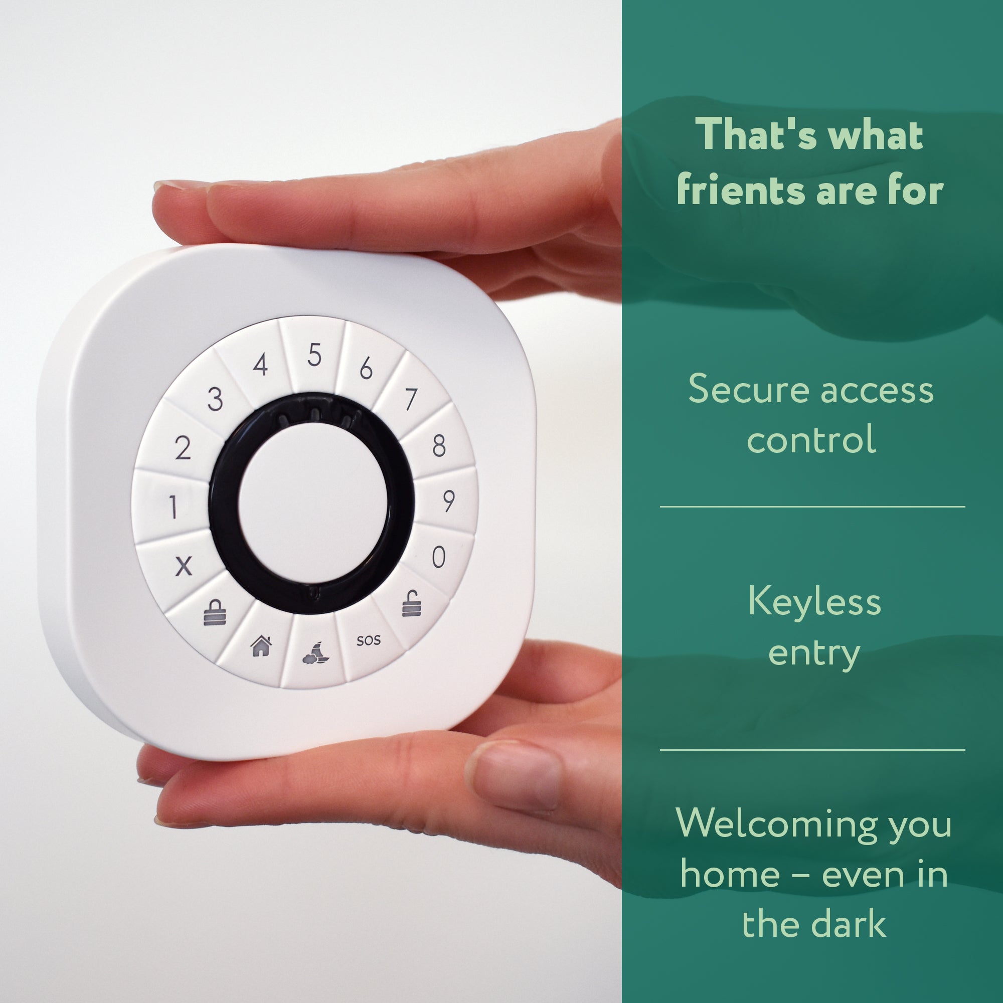 frient Intelligent Keypad tastierino Zigbee PIN e RFID