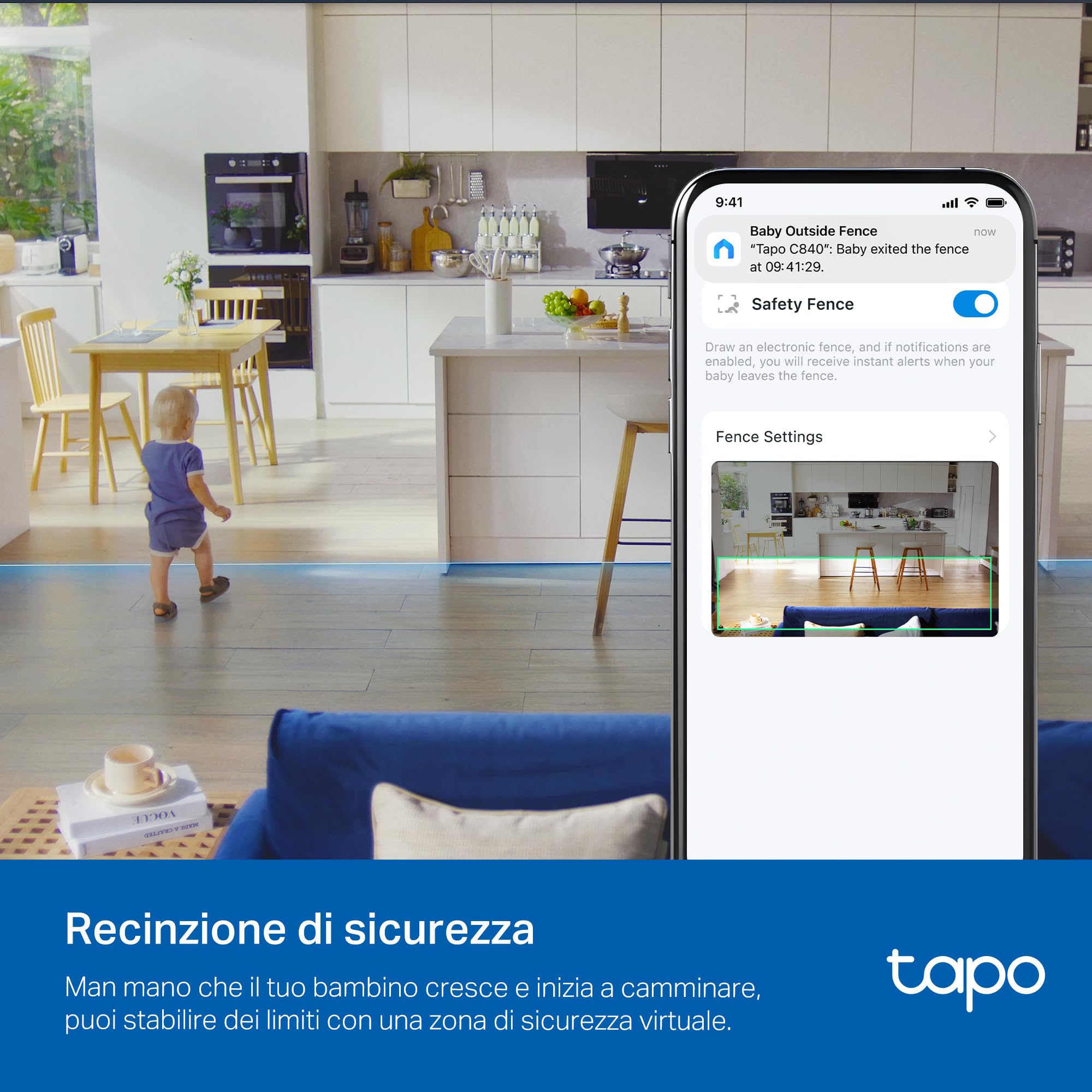 Tapo C840 telecamera wifi nero doppia lente 4MP