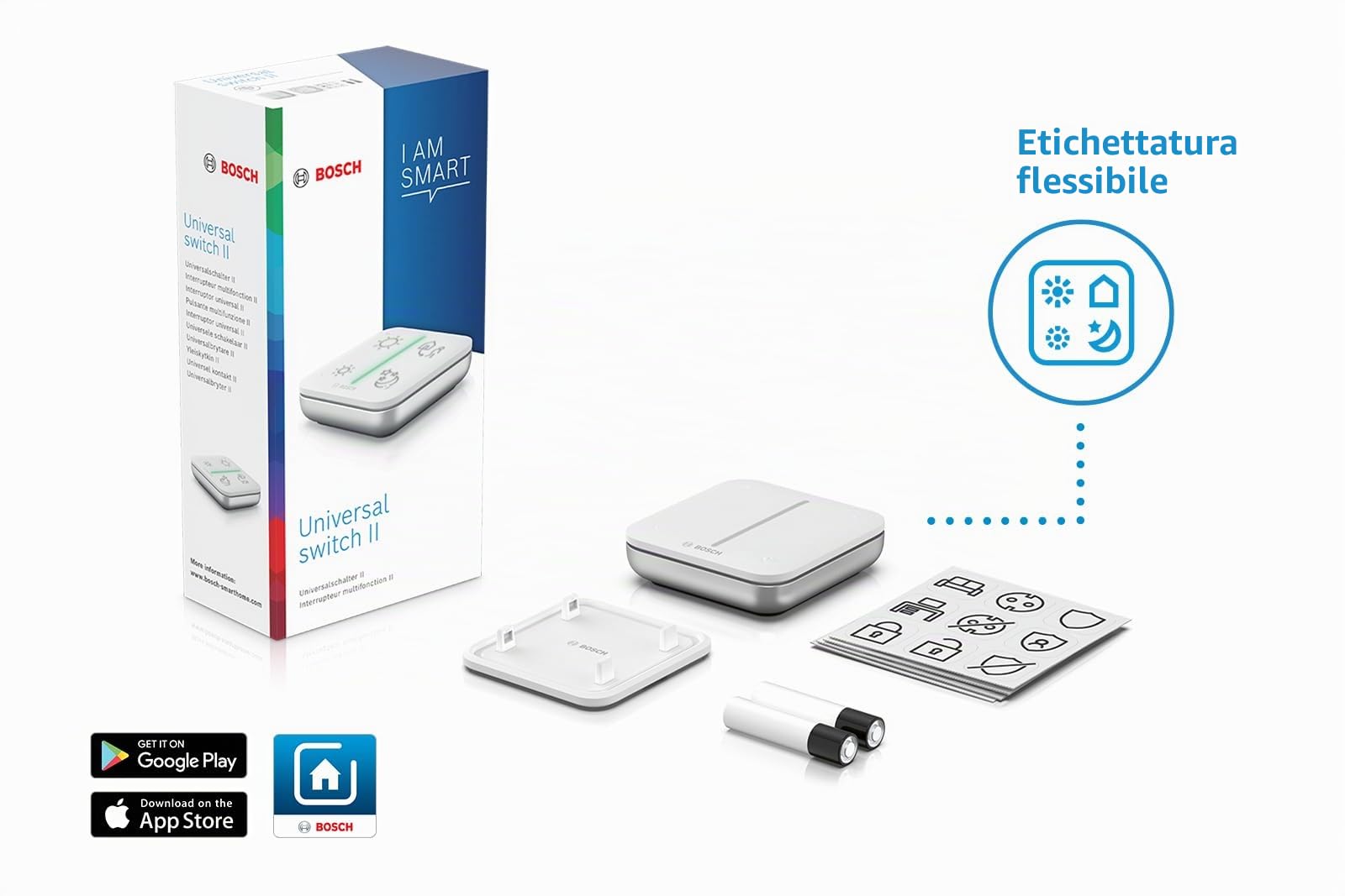 Bosch Smart Home II pulsante multifunzione 4 tasti