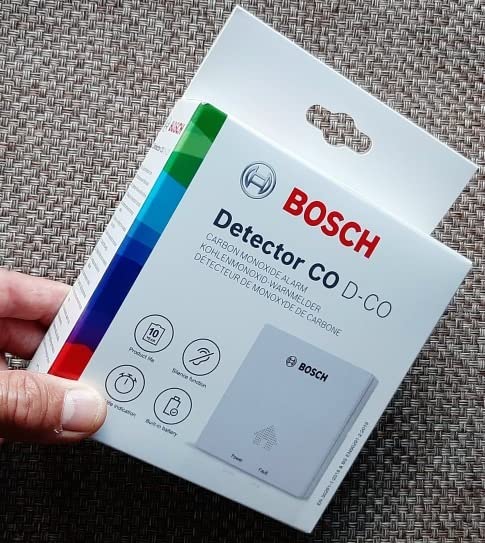 Bosch D-CO rilevatore monossido carbonio batteria 8 anni