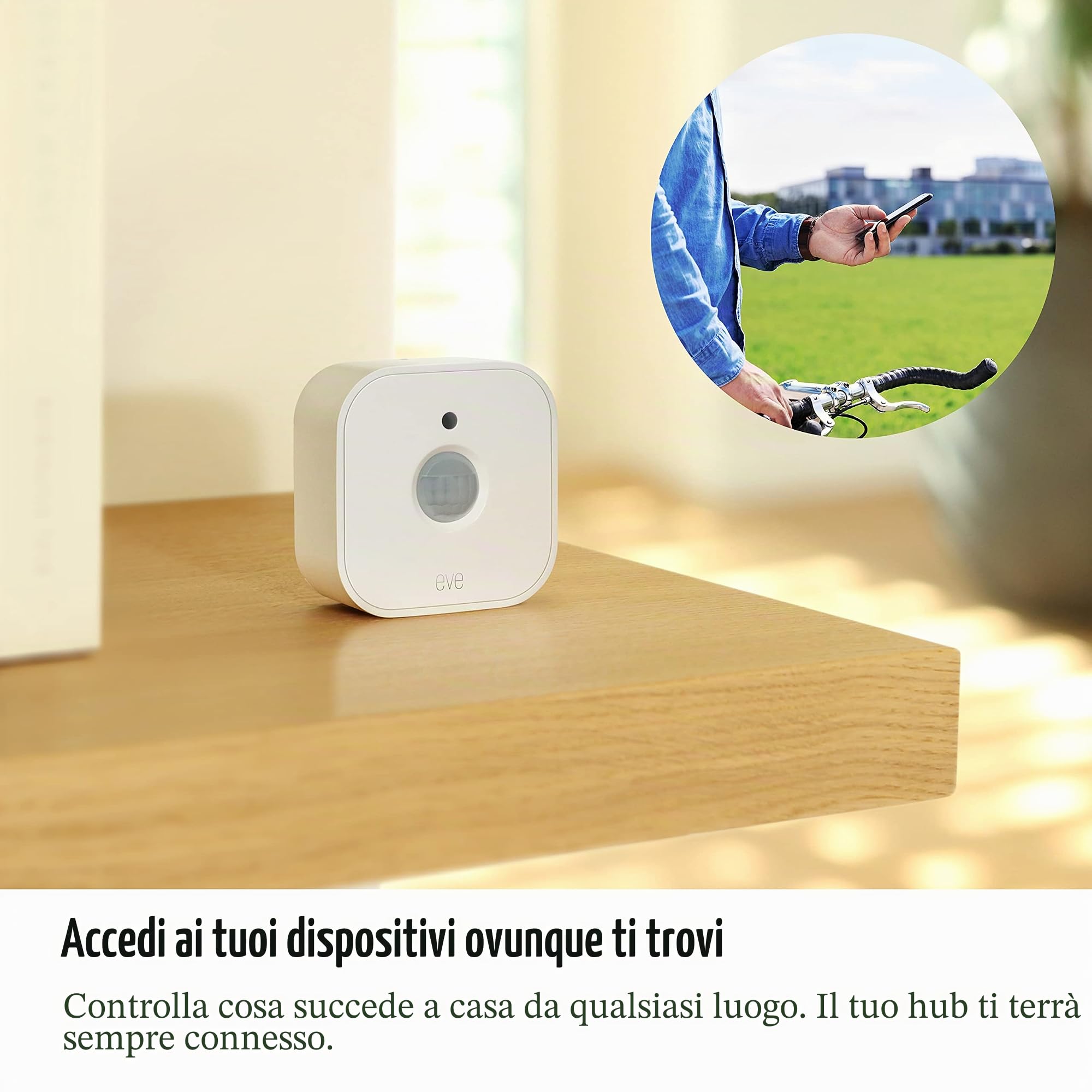 Eve Motion sensore movimento luce Matter pack 3pz IPX3