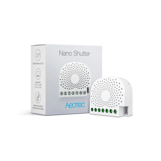Aeotec Nano Shutter modulo tapparelle Z-Wave