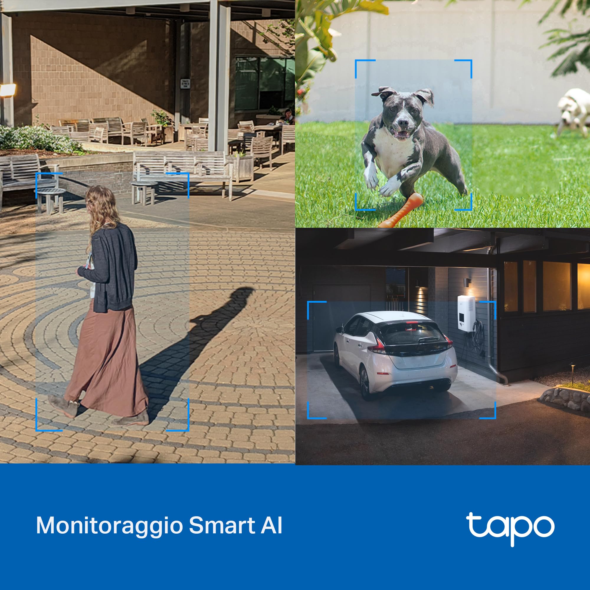 Tapo C520WS telecamera wifi esterno 2K QHD IP66