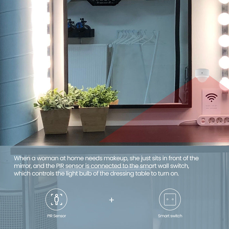 LinknLink Zigbee sensore movimento PIR a batteria
