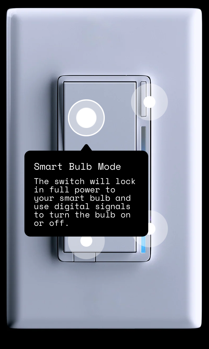 Inovelli White Series VTM31 dimmer smart Matter
