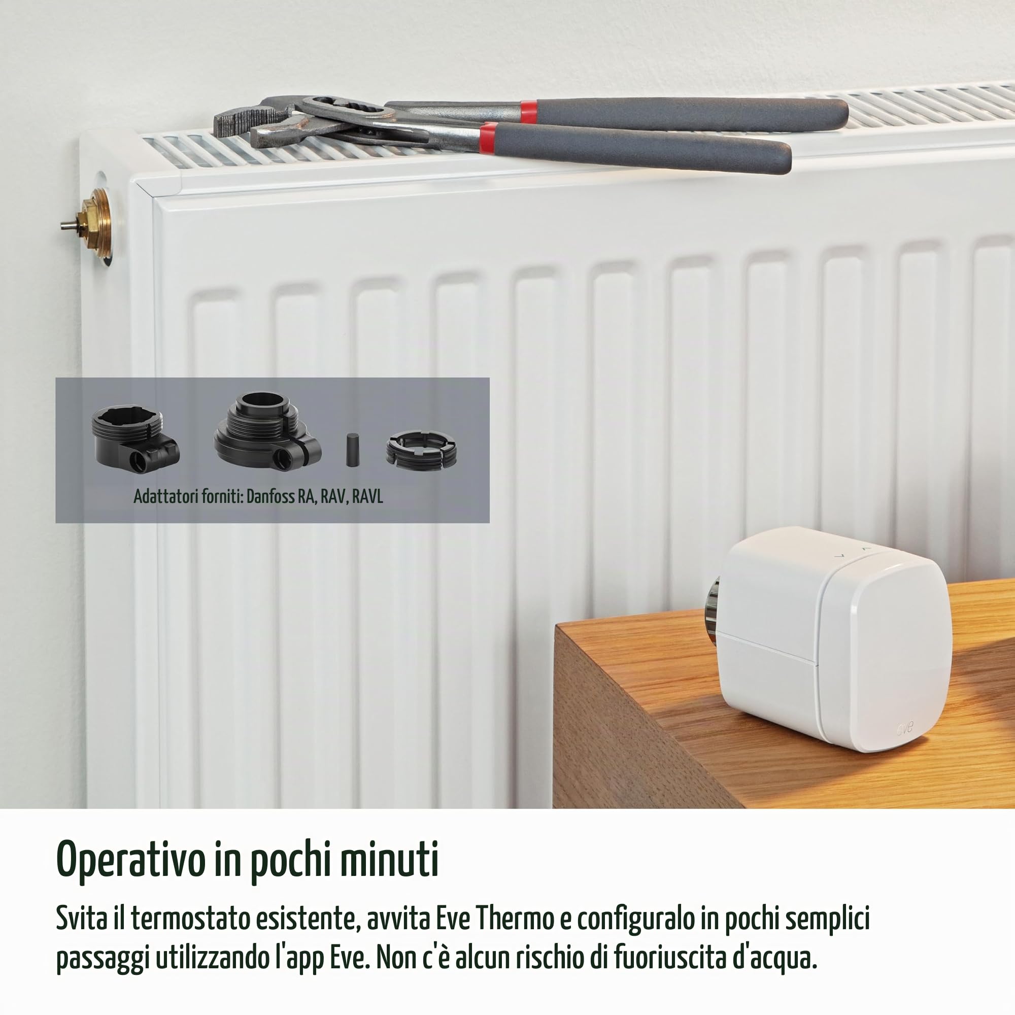 Eve Thermo Matter 4ª gen valvola termostatica