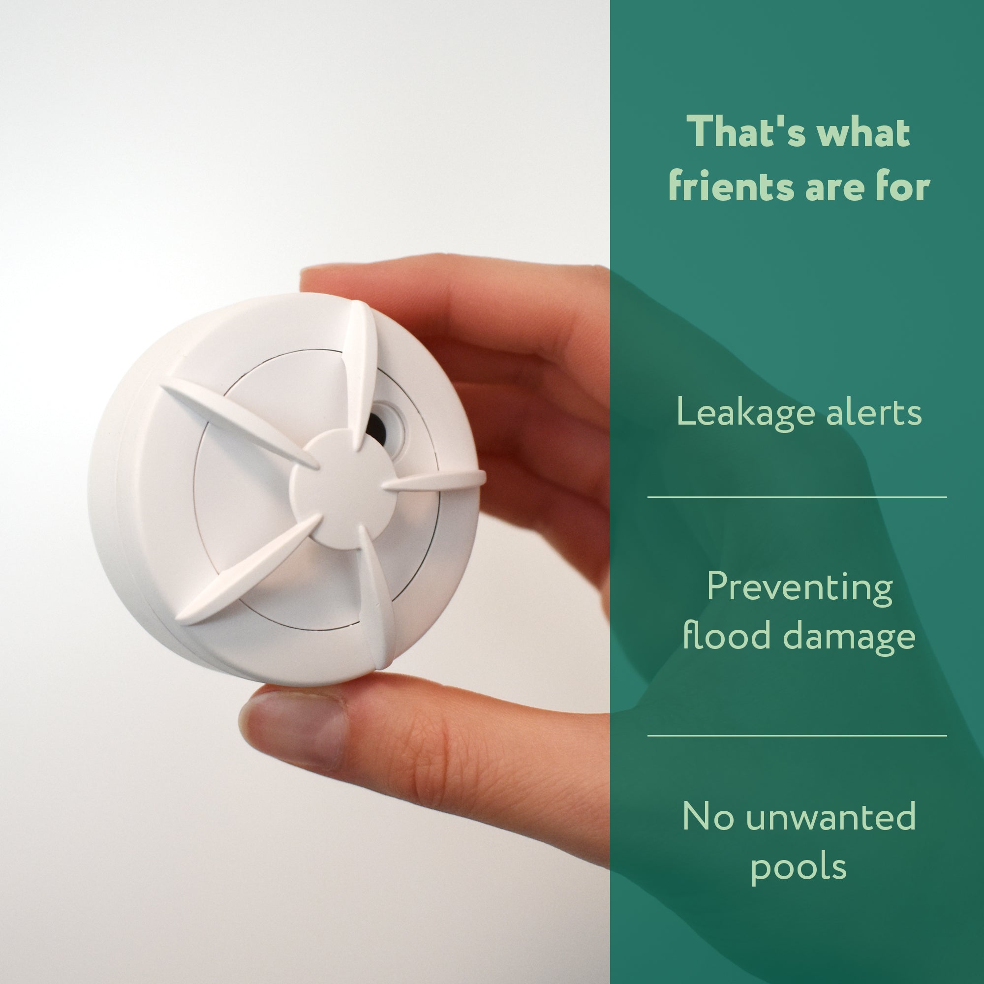 frient Water Leak Detector sensore perdite acqua Zigbee