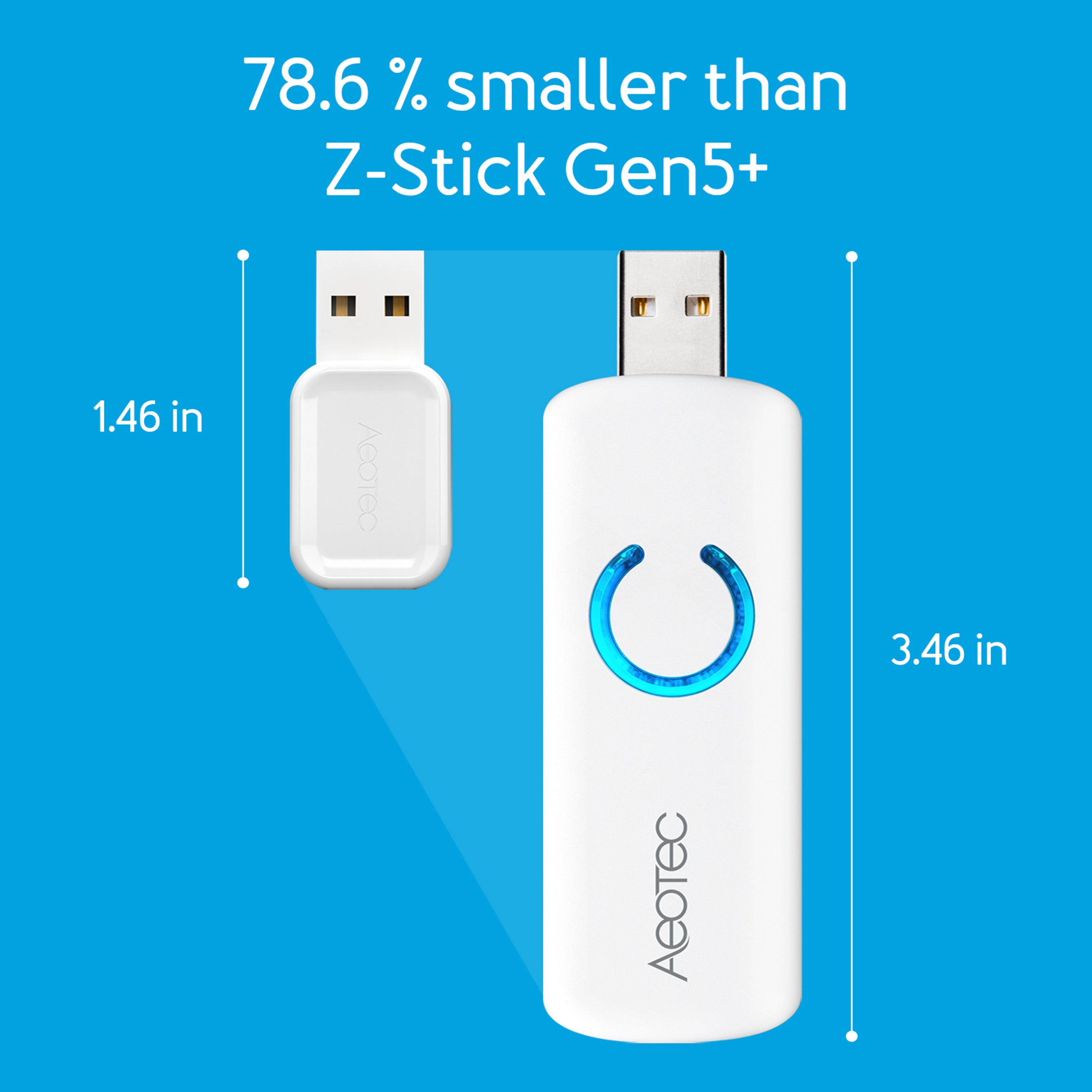 Aeotec Z-Stick 7 controller USB Z-Wave 908.4 MHz Plus V2