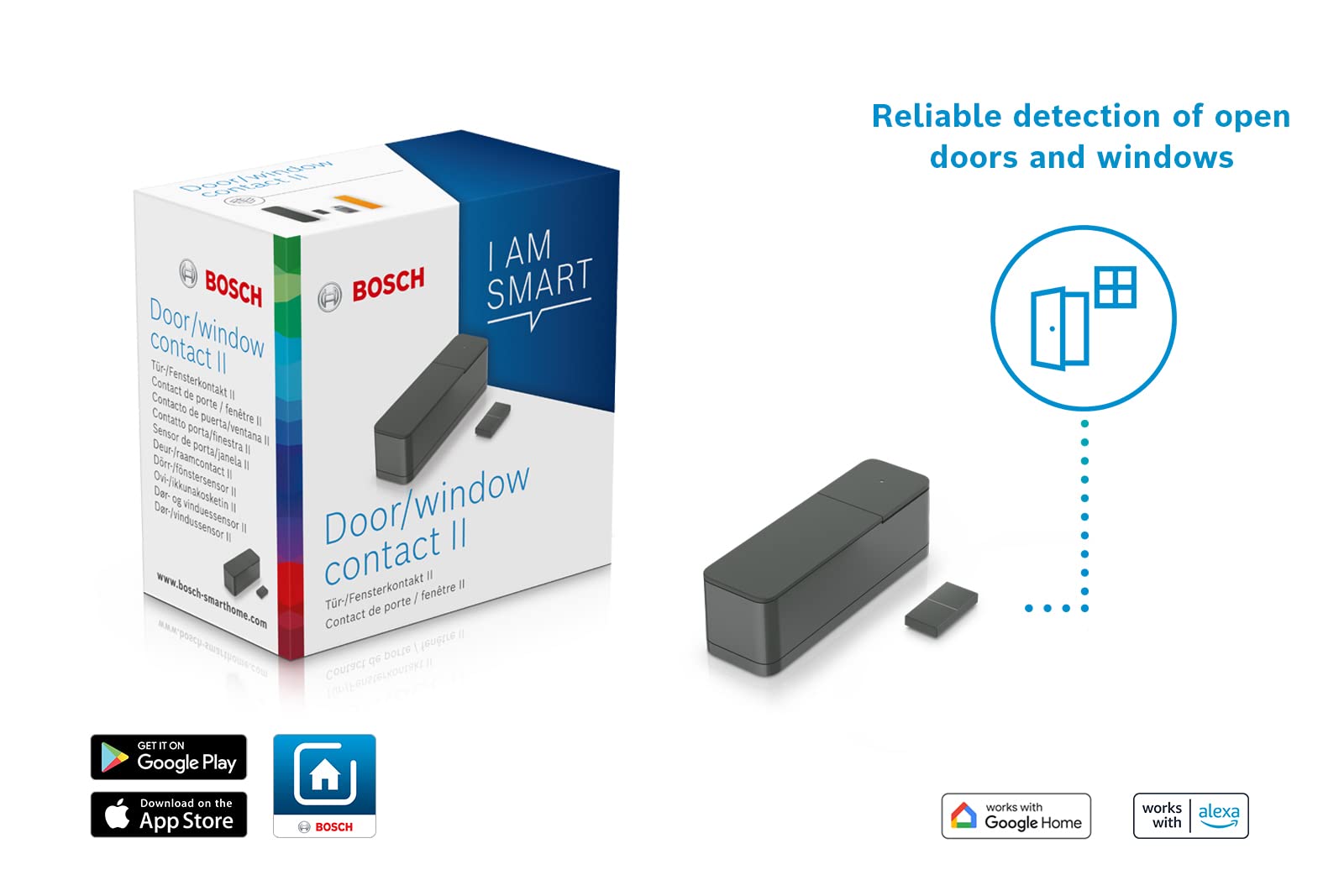 Bosch Contatto Porta/Finestra II sensore antracite