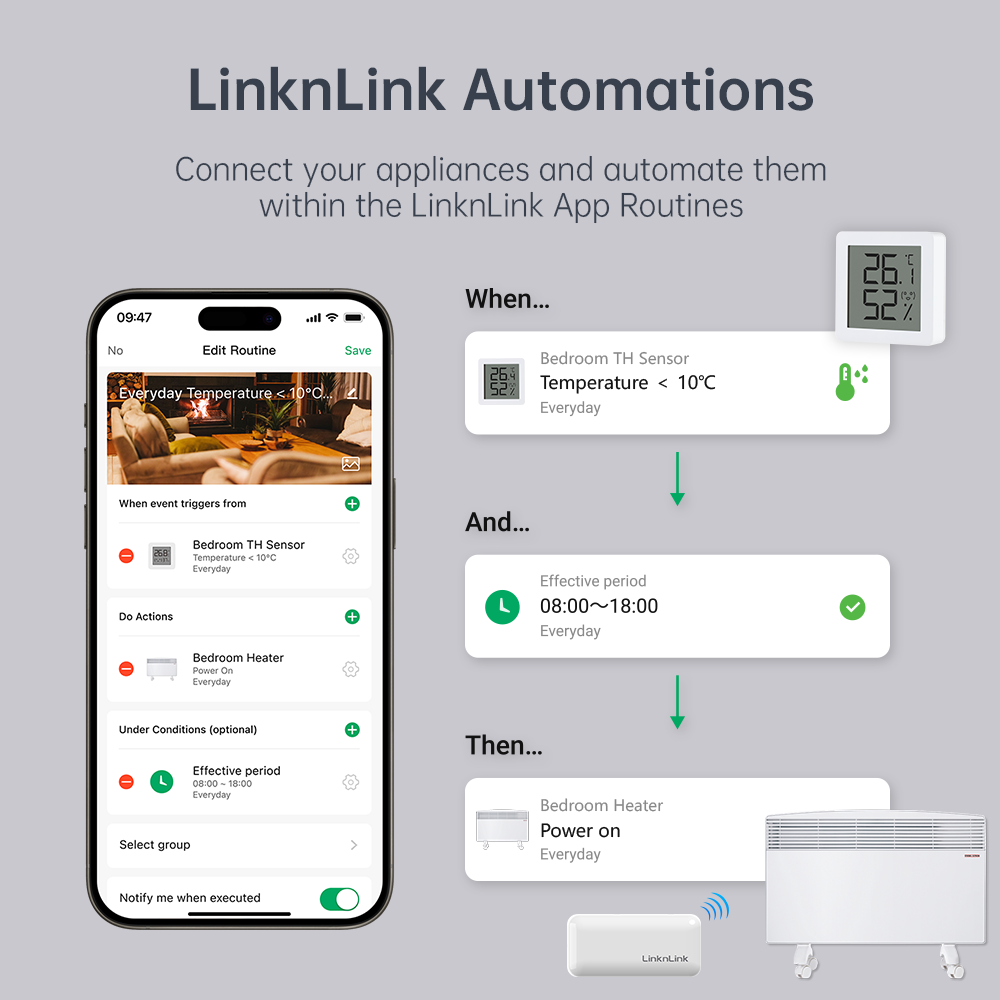 LinknLink eHome HA hub RF universale 433 MHz