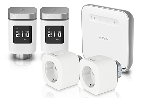 Bosch Smart Home II kit 2 termostati + 2 prese + controller