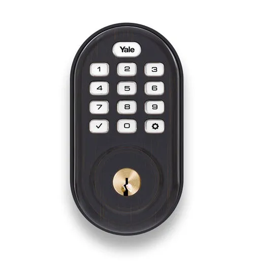 Yale Real Living YRD216ZW20BP serratura smart bronzo Z-Wave