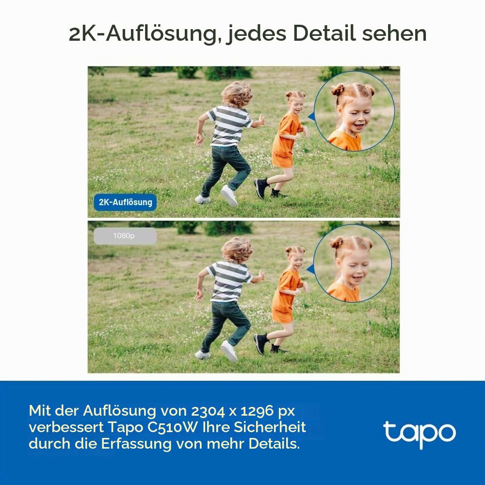 Tapo C510W telecamera esterno WiFi 2K 360° ricondizionata IP65
