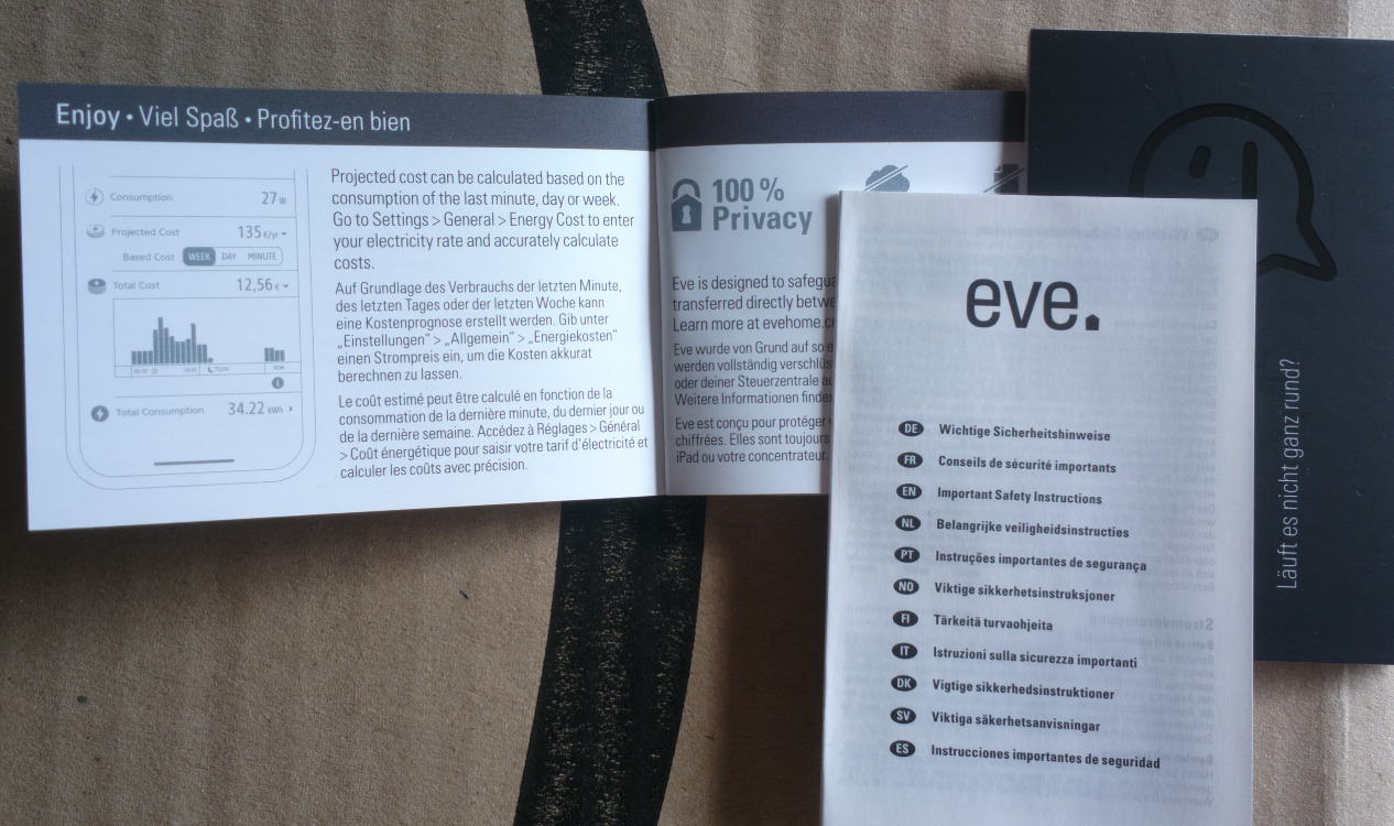 Eve Energy Strip Ciabatta Smart 3 Prese con Misuratore
