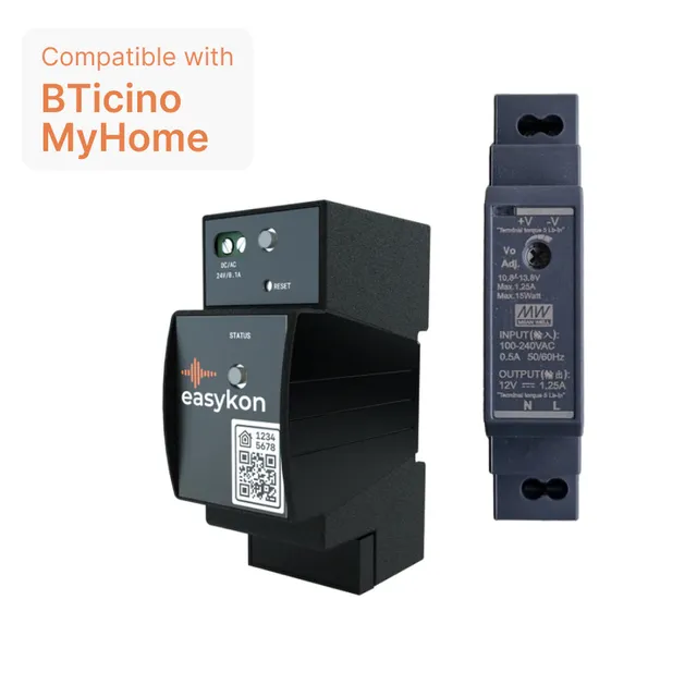 Freedompro Easykon for MyHome bridge SCS con alimentatore