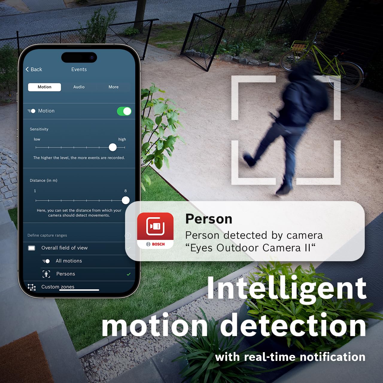 Bosch Smart Home Videocamera per esterni II telecamera argento Full-HD