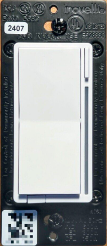 Inovelli White Series VTM31 dimmer smart Matter