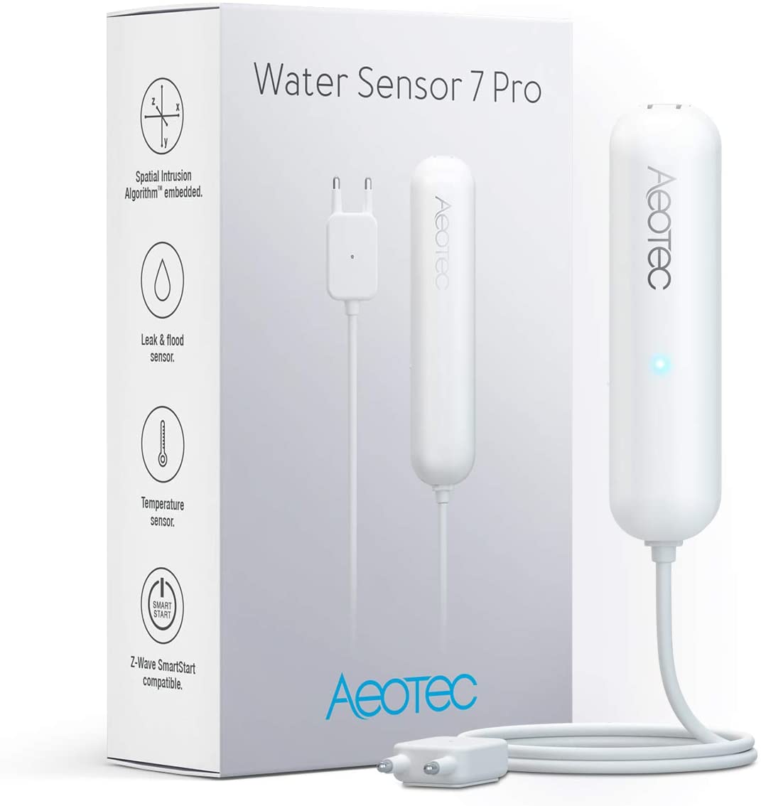 Aeotec Water Sensor 7 Pro ZWA019 sensore allagamento Z-Wave