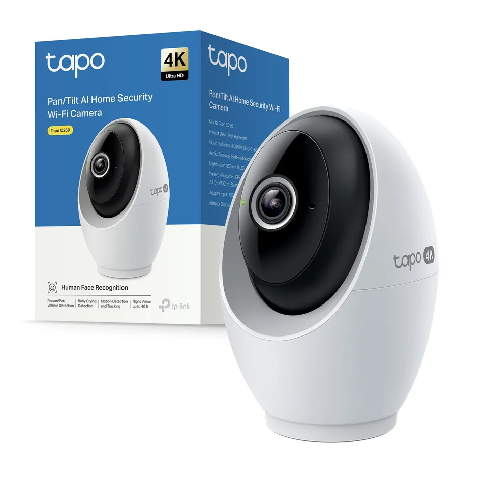TP-Link Tapo C260 telecamera WiFi interno beige 4K