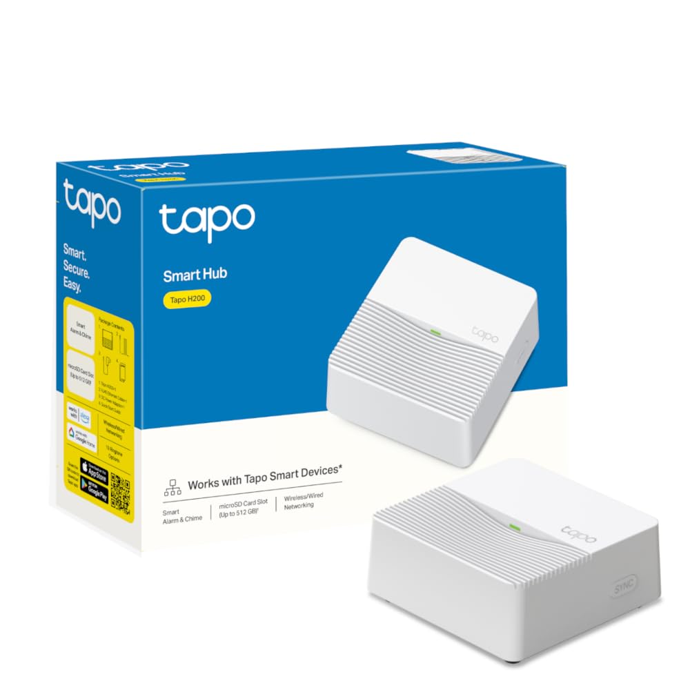 Tapo H200 Smart Hub 64+4 Dispositivi con Allarme